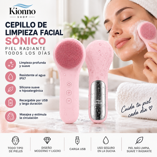 Sonic IPX7 Waterproof Sonic Facial Cleanser