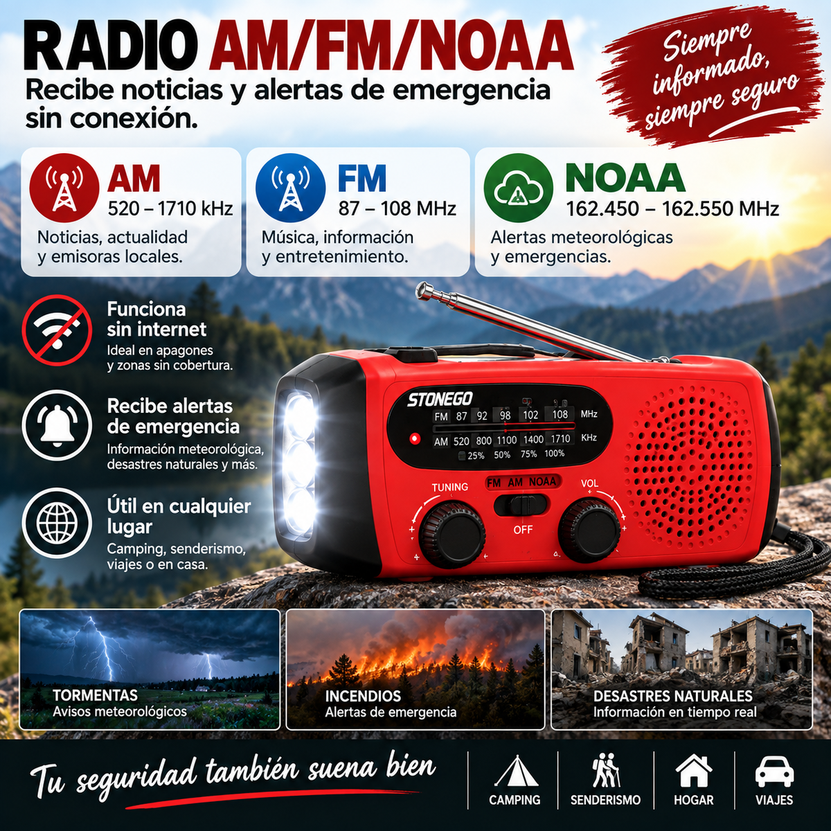 Solar und Dynamo Notfallradio