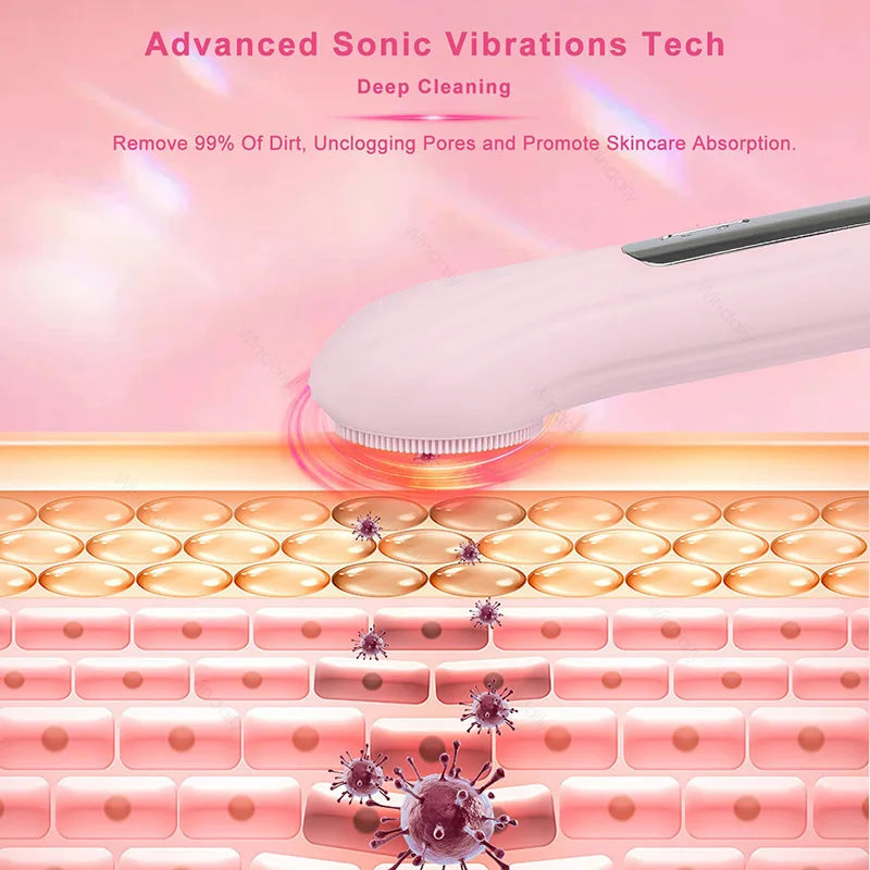 Limpiador facial Sonic IPX7 Waterproof