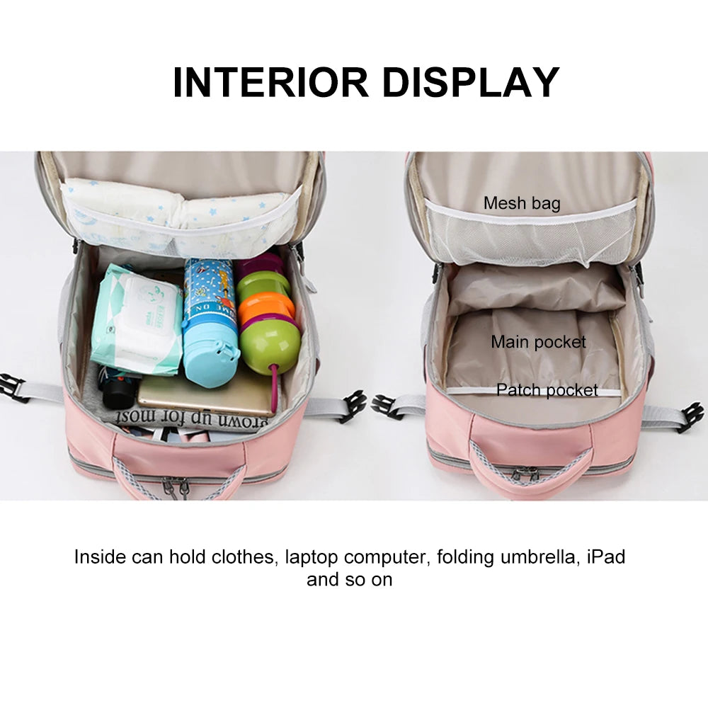 Mochila de viaje sin facturar impermeable