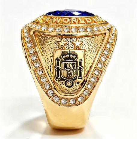Anillo Campeón Mundial 2026 con Circonitas